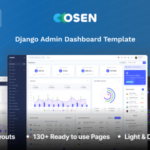 Osen - Django Admin & Dashboard Template