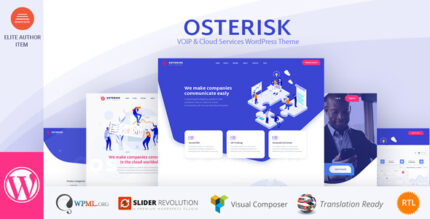 Osterisk VOIP & Cloud Services WordPress Theme