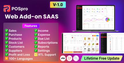 POSpro - Web Add-on SAAS