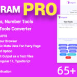 PRO Online Text Tools, Number Tools and Encryption Tools Converter Full Production Ready(Angular 15)