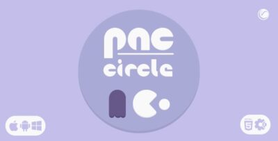 Pac Circle HTML5 Construct Game