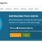 Paid Memberships Pro - Add Member From Admin