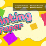 Painting Paper Game - Arcade and Puzzle Game - HTML5 Android Construct 3