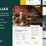 Pajax - Tax Advisor & Financial Consulting Elementor Template Kit