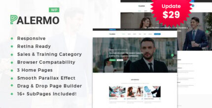 Palermo - Business Consulting WordPress Theme