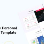 Palki-Banu One Page Personal Portfolio Template