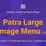 Patra Large Image Menu JavaScript Menu Plugin
