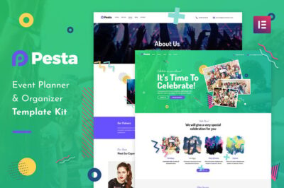 Pesta Kit - Event Planner & Organizer Elementor Template Kit