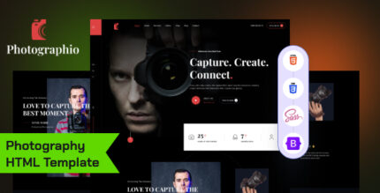 Photographio - Photography HTML Template