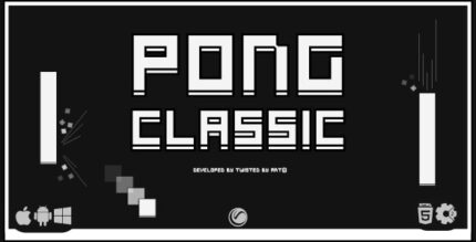 Pong Classic HTML5 Construct Game