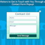 Popup Builder Contact Form