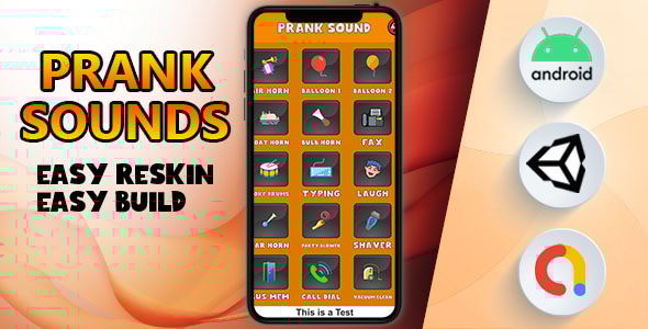 Prank Sounds - (Unity - Admob - App) Prank Sounds - (Unity - Admob - App)