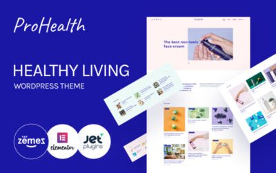 ProHealth - Neat And Tender Healthy Living WordPress Theme