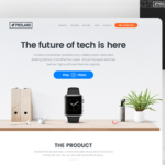 Proland Product Landing Page WordPress Theme