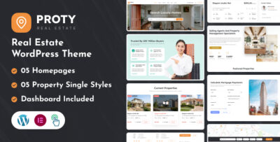 Proty - Real Estate WordPress Theme