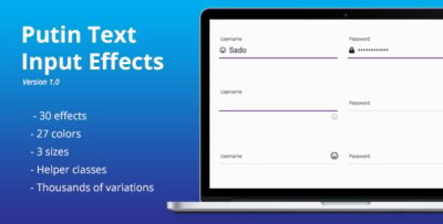 Putin Text Input Effects
