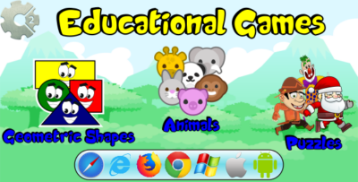 Puzzles and Matching - Educational Games (HTML5 and MOBILE)