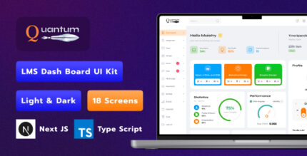 Quantum LMS Dashboard Next Js Template