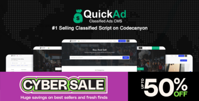 Quickad Pro Classified Ads CMS Laravel CMS