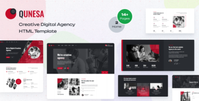 Qunesa - Agency Business HTML Template