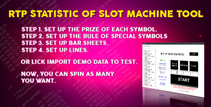 RTP of slot machine statistic