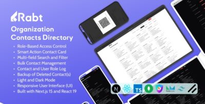 Rabt Organization Contacts Directory Role Based Access Next.js 15 MongoDB NextAuth