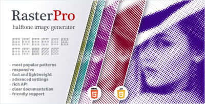 RasterPro - Halftone Image Generator