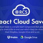 React Cloud Saver - React Component for File Sharing