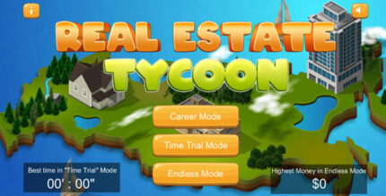 Real Estate Tycoon - City Sim Time Management HTML5 Game (Construct2)