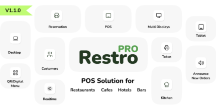 RestroPRO - POS software for Restaurant, Cafe, Hotel, Food Truck