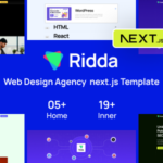 Ridda - Web Design Agency React Nextjs Template