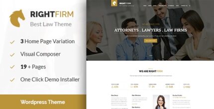 Right Firm- Law Firm WordPress Theme