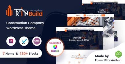 RinBuild - Construction Company WordPress Theme