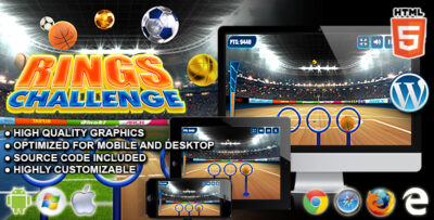 Rings Challenge - HTML5 Sport Game