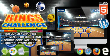 Rings Challenge - HTML5 Sport Game