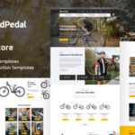 RoadPedal - Bicycle Store Elementor Template Kit