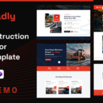 Roadly - Road Construction & Contractor HTML5 Template
