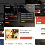 Rooma - Real Estate & House Developer Elementor Template Kit