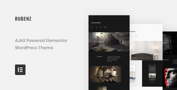 Rubenz - Creative Portfolio AJAX WordPress Theme Rubenz - Creative Portfolio AJAX WordPress Theme