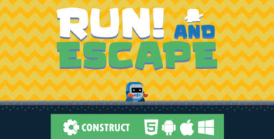 Run! and Escape - HTML5 Mobile Game