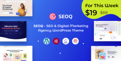 SEOQ - SEO & Digital Marketing Agency WordPress Theme