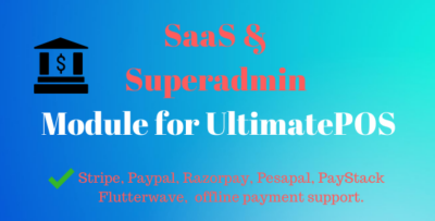 SaaS & Superadmin Module for UltimatePOS - Advance