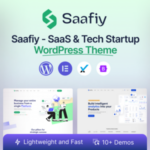 Saafiy - Saas & Tech Startup WordPress Theme