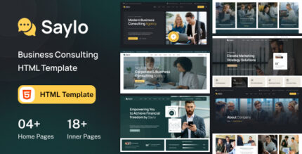 Saylo - Business Consulting HTML Template