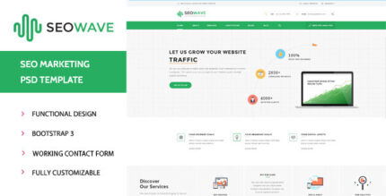 Seo Wave - WordPress Theme for SEO