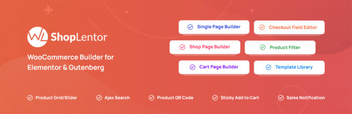 ShopLentor Pro – WooCommerce Elementor Addons