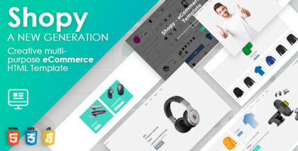 Shopy - Multipurpose HTML eCommerce Template