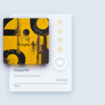 Simple FM Live Stream Radio Single & Multiple Stations