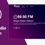 Single Internet Radio Station React Script