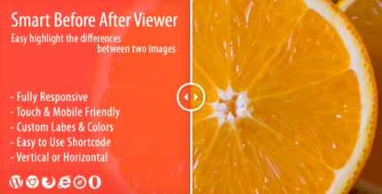 Smart Before After Viewer Responsive Image Comparison Plugin